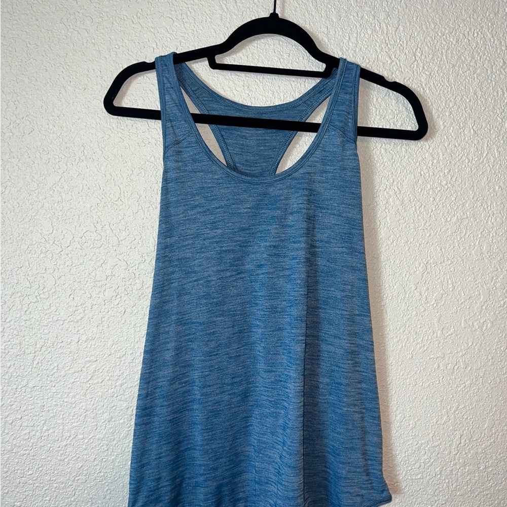 LuluLemon Blue Racerback Women's Tank Top